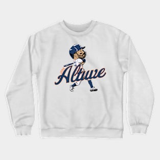 Jose Altuve Caricature Crewneck Sweatshirt